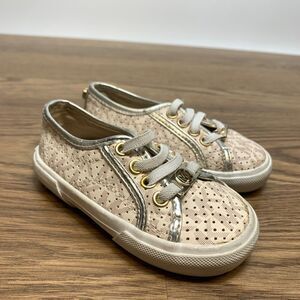 Michael Kors Baby Girls' Ivy Sneakers Size 6 | Ivory Designer Shoes